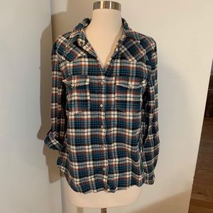Forever 21 Plaid Button Down